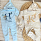 Baby Boy Personalized Romper Outfit - Benjamin