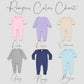 Baby Boy Personalized Romper Outfit - Brayden