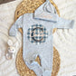 Baby Boy Personalized Romper Outfit - Carter