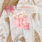 Baby Girl Personalized Romper Outfit - Rowen