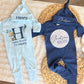 Baby Boy Personalized Romper Outfit - Holden