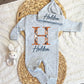 Baby Boy Personalized Romper Outfit - Holden