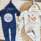 Baby Boy Personalized Romper Outfit - Duston