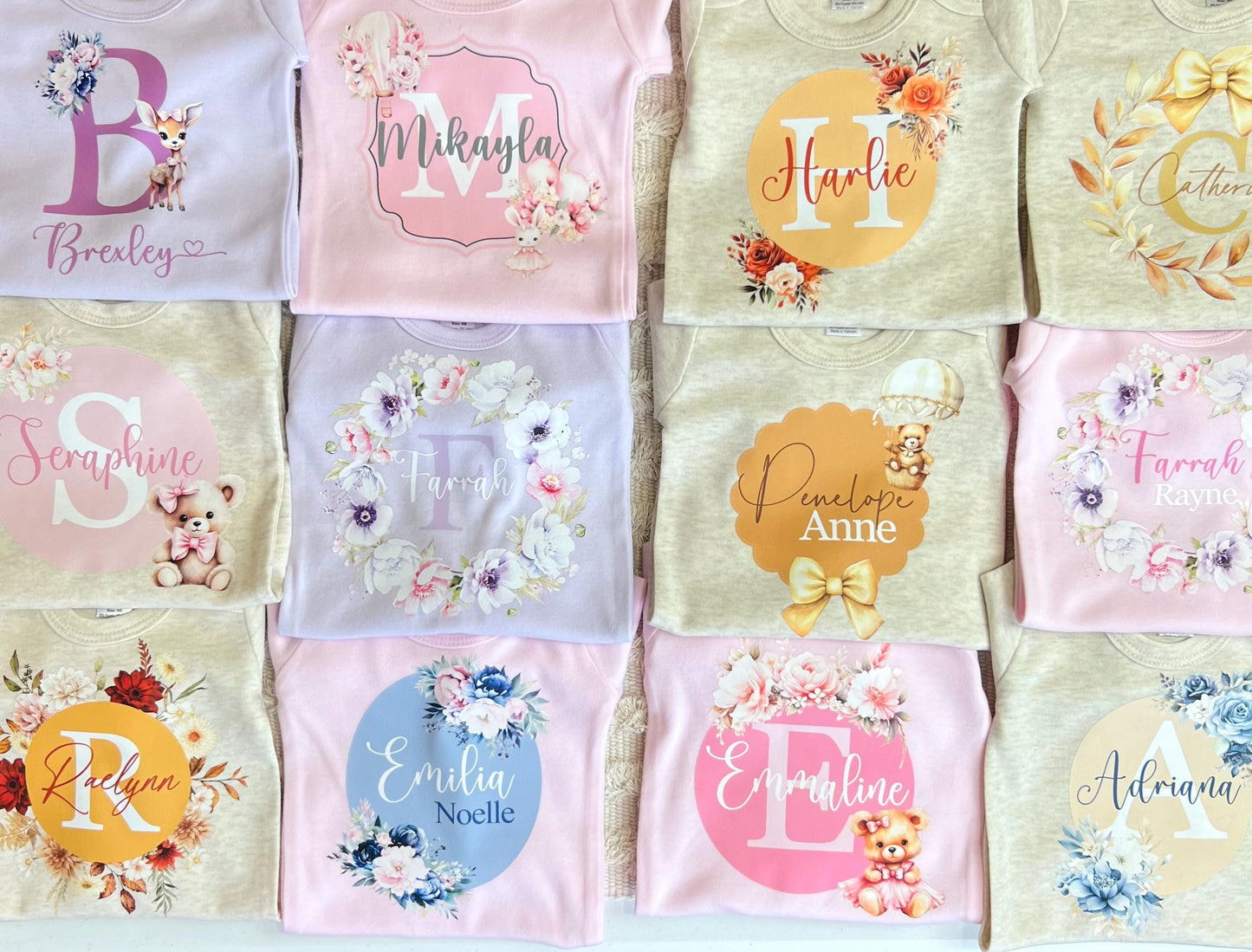 Baby Girl Personalized Outfit - Emilia