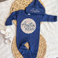 Baby Boy Personalized Romper Outfit - Austin Ryan