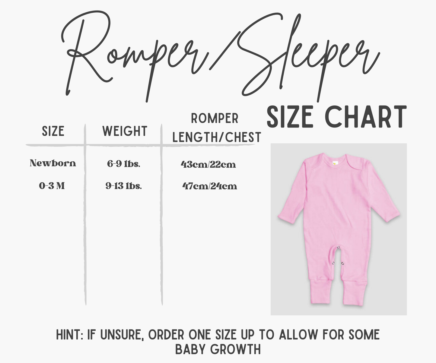 Baby Girl Personalized Romper Outfit - Mikayla