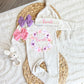 Baby Girl Personalized Romper Outfit - Farrah Rayne