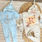 Baby Boy Personalized Romper Outfit - Rhett