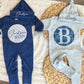 Baby Boy Personalized Romper Outfit - Jackson Ryan