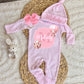 Baby Girl Personalized Romper Outfit - Melody