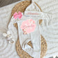 Baby Girl Personalized Romper Outfit - Magnolia