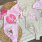 Baby Girl Personalized Romper Outfit - Seraphine