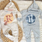 Baby Boy Personalized Romper Outfit - Rhett