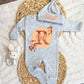 Baby Boy Personalized Romper Outfit - Rhett