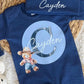 Baby Boy Personalized Romper Outfit - Cayden