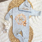 Baby Boy Personalized Romper Outfit - Karter