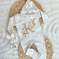 Baby Boy Personalized Romper Outfit - Karter - Bear