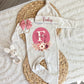 Baby Girl Personalized Romper Outfit - Finley