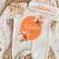 Baby Girl Personalized Romper Outfit - Autumn River