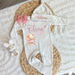 Baby Girl Personalized Romper Outfit - Olivia Rose