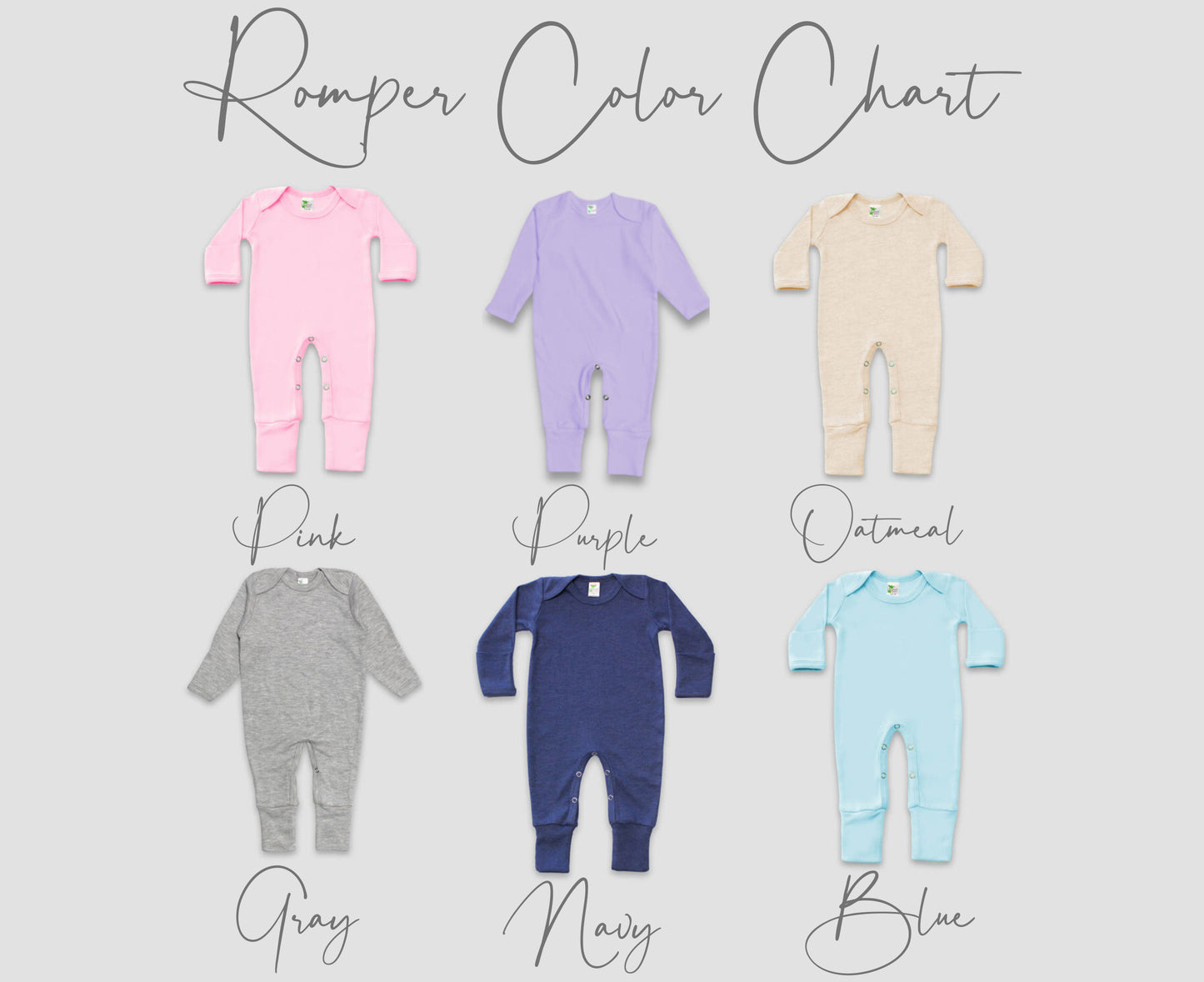 Baby Girl Personalized Romper Outfit - Mikayla